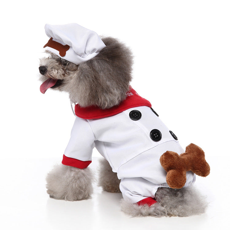 KFX-8787005 Festival Dog Costume for Halloween and Christmas - Sizes S, M, L, XL, Polyester Material