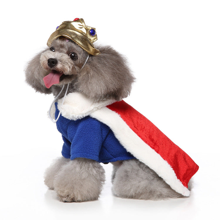 KFX-8787005 Festival Dog Costume for Halloween and Christmas - Sizes S, M, L, XL, Polyester Material