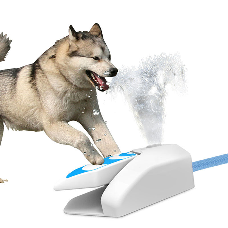 KFX-8788669 Automatic Water Feeder with Non-Slip Design and Easy-Clean Features for Pets, Blue, 25x22x8.7cm