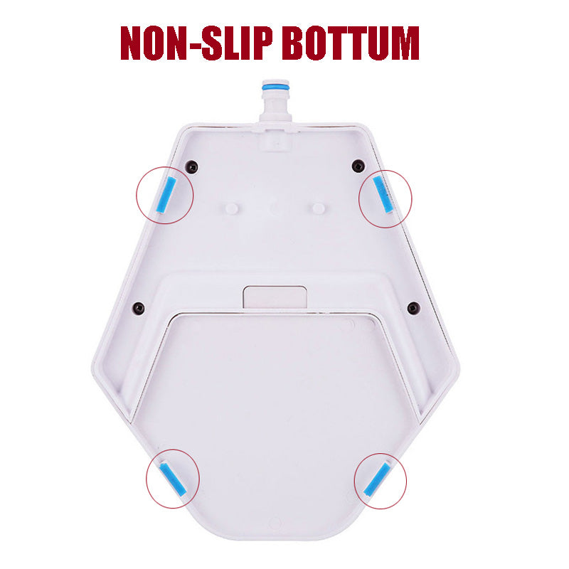 KFX-8788669 Automatic Water Feeder with Non-Slip Design and Easy-Clean Features for Pets, Blue, 25x22x8.7cm