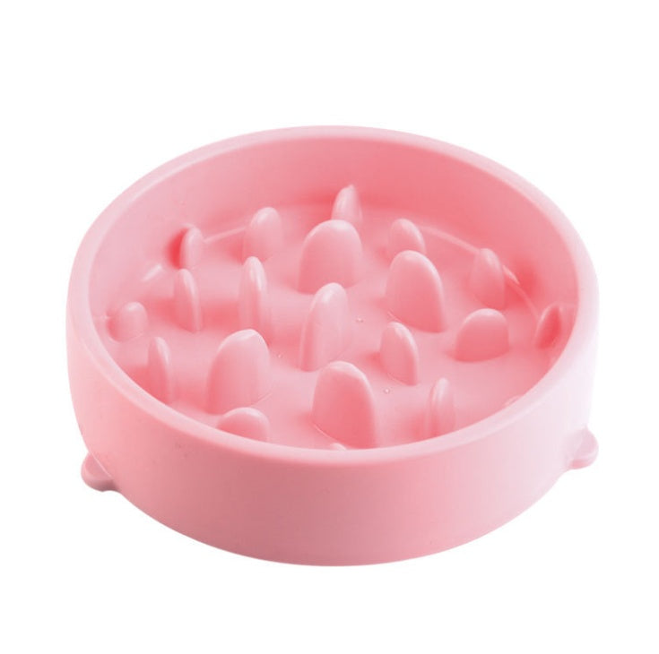 KFX-8788797 Pet Slow Feeder Bowl for Dogs and Cats - Reduces Overeating, Made from Food-Safe Plastic