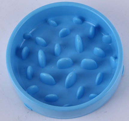 KFX-8788797 Pet Slow Feeder Bowl for Dogs and Cats - Reduces Overeating, Made from Food-Safe Plastic