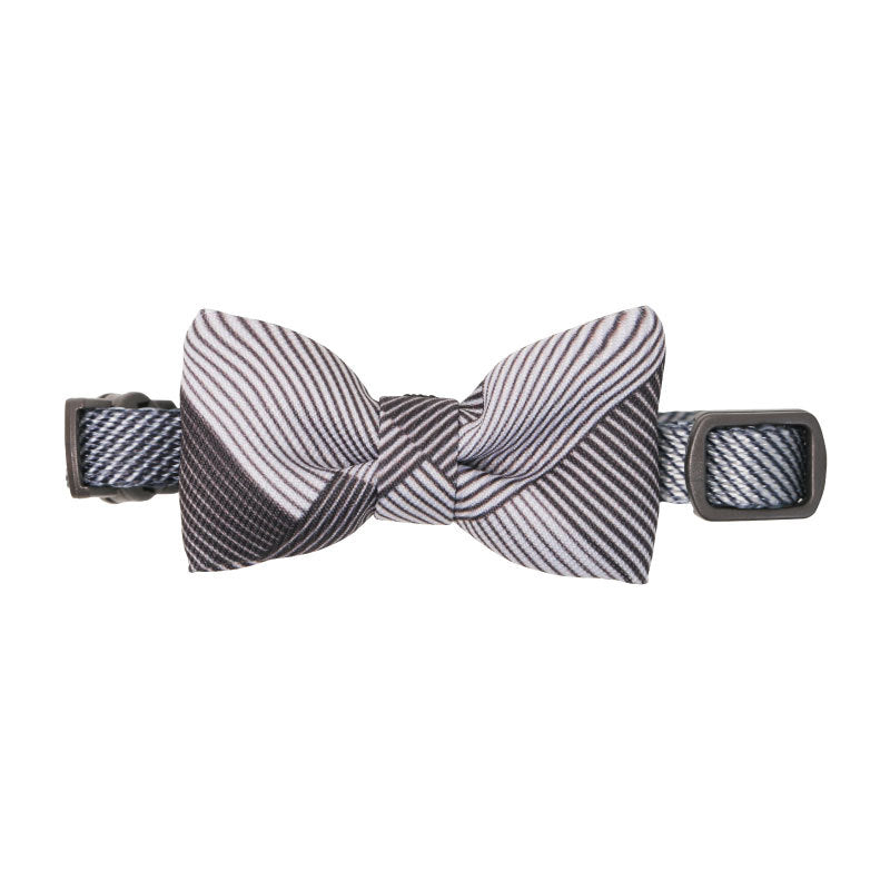 KFX-8790589 Stylish Cotton Bow Tie Cat Collar in Multiple Designs and Colors