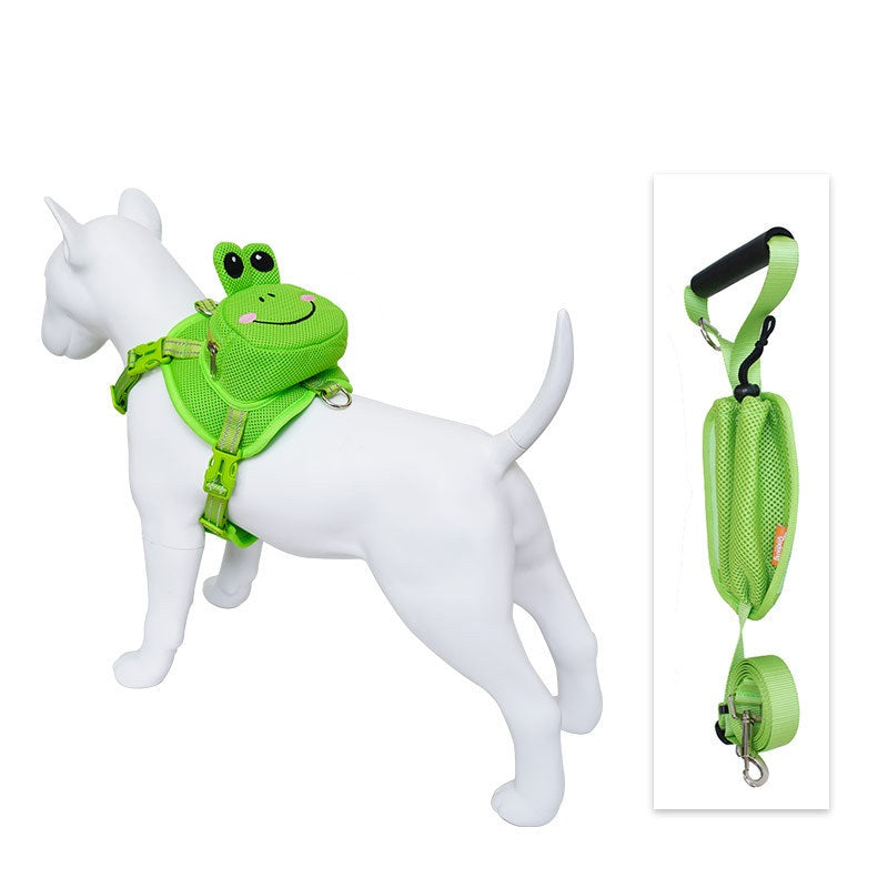 KFX-8791869 Adjustable Nylon Pet Vest Chest Strap for Dogs - Available in Sizes S and M