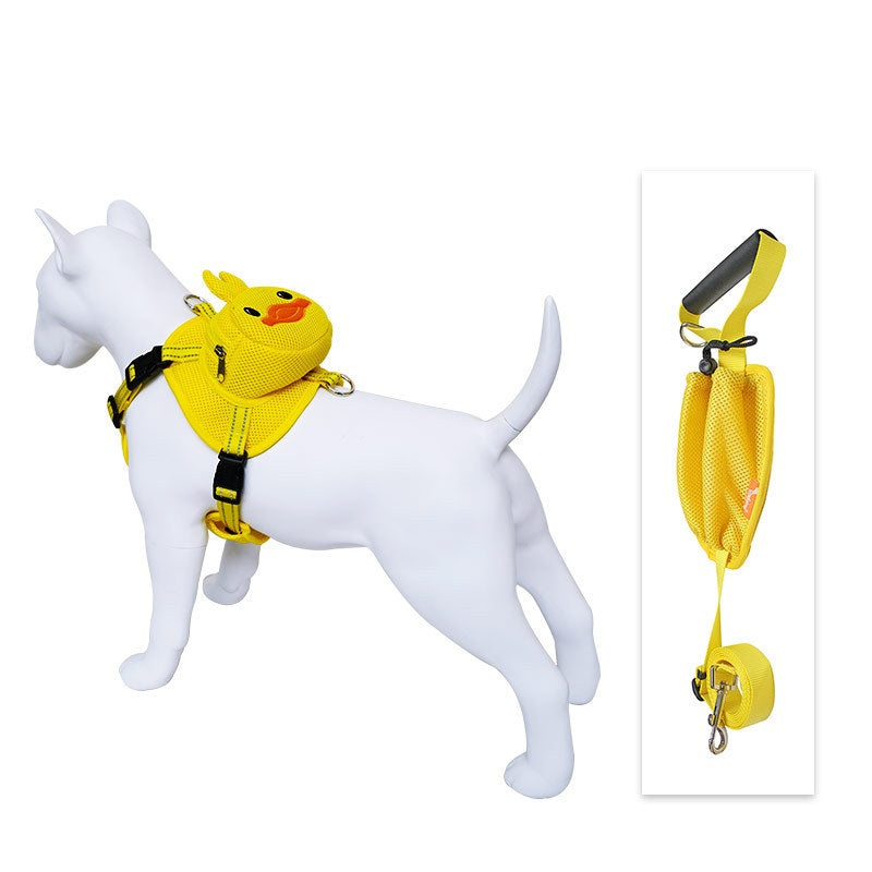 KFX-8791869 Adjustable Nylon Pet Vest Chest Strap for Dogs - Available in Sizes S and M
