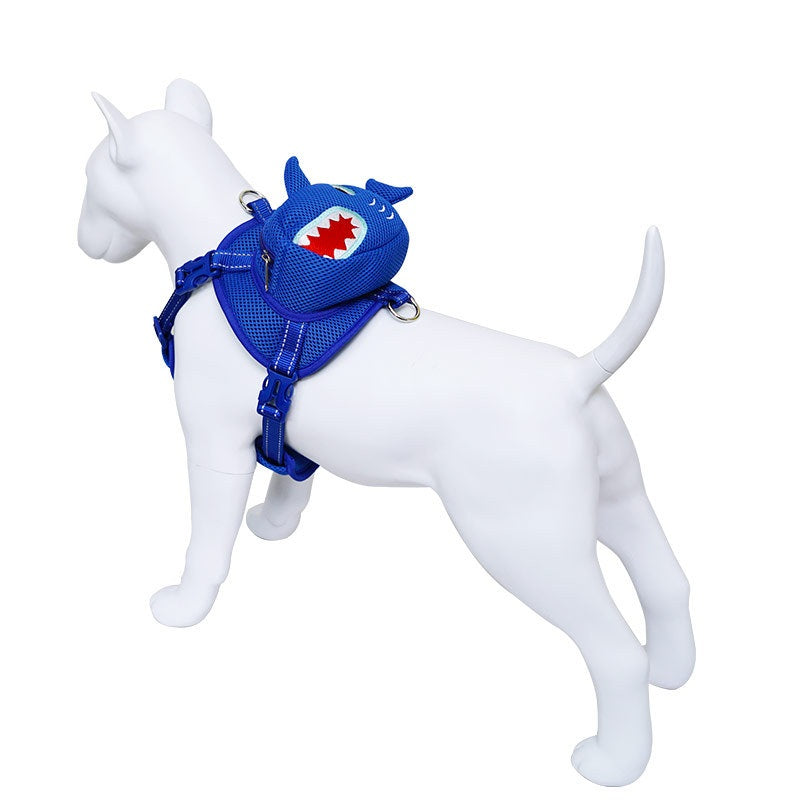 KFX-8791869 Adjustable Nylon Pet Vest Chest Strap for Dogs - Available in Sizes S and M