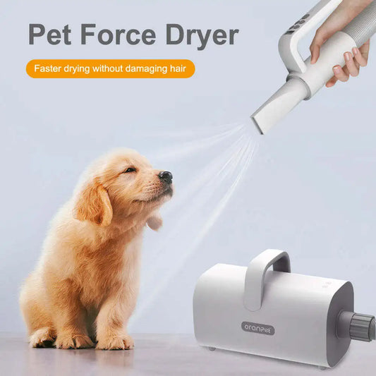 KFX-879187 4 in 1 Dog Grooming Kit with Vacuum Dryer for Cats and Dogs - Hair Removal Tools