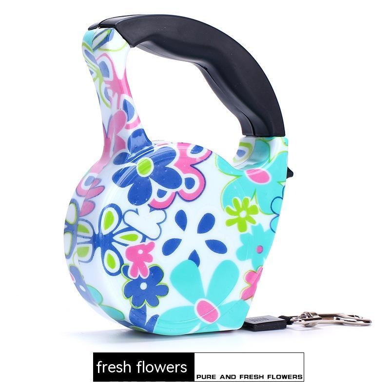 KFX-8792381 Pet Automatic Retractable Dog Leash - 5M Length with Various Designs