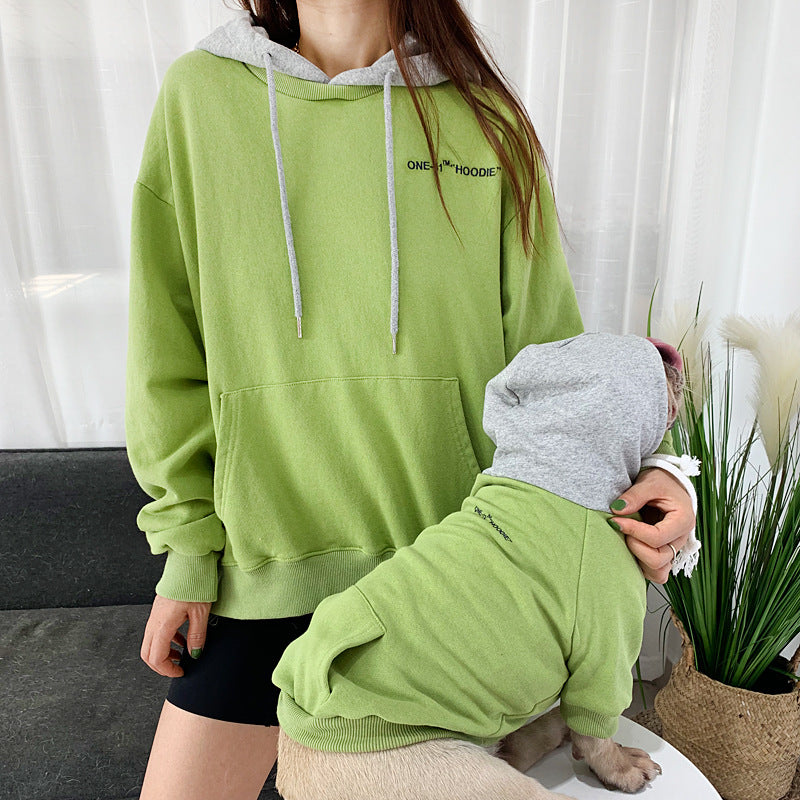 KFX-8796733 Parent-Child Persian Cat Two-Legged Cotton Outfit for Casual Wear