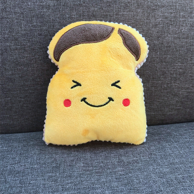 KFX-8798013 Bite Resistant Plush Dog Toy with Sound for Playful Pets