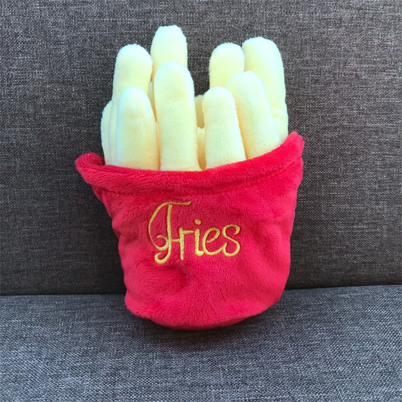 KFX-8798013 Bite Resistant Plush Dog Toy with Sound for Playful Pets