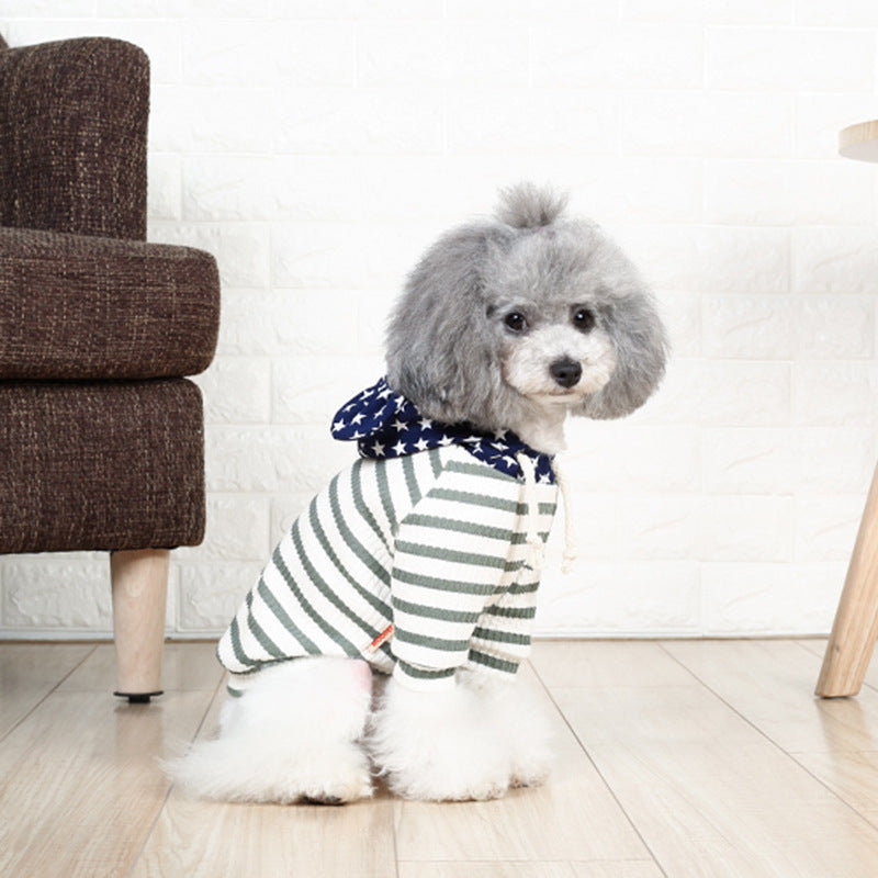 KFX-8802109 Two-Legged Dog and Cat Costume for Spring and Autumn Travel
