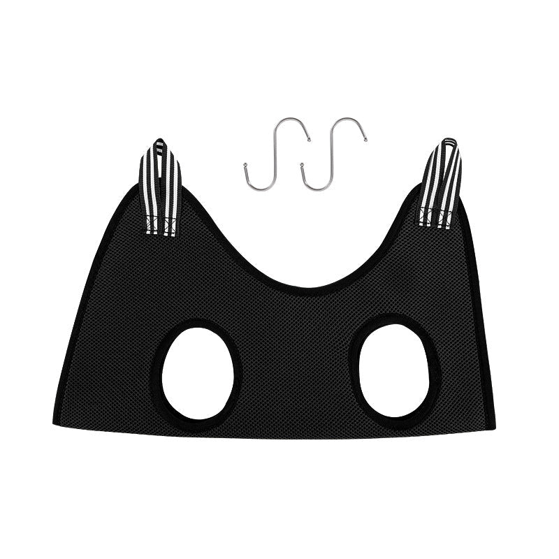 KFX-8805565 Pet Grooming Hammock for Cats and Dogs - Soft, Breathable Restraint Bag for Nail and Ear Care