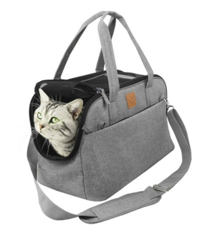 KFX-8806333 30L Lightweight Polyester Pet Carrier Bag - Soft and Convenient Design