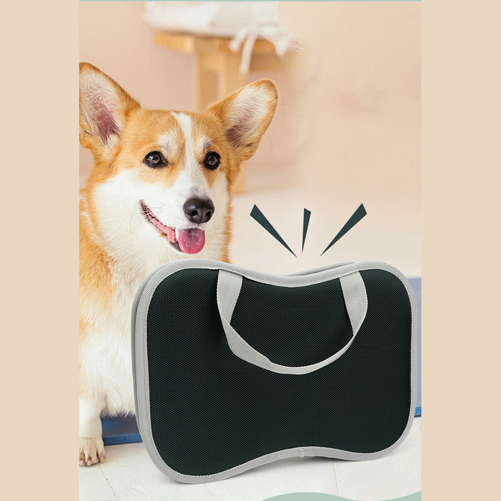 KFX-8807357 Cordless Dog Grooming Clippers with Grooming Kit for Thick Coats, Low Noise Hair Trimmer and Nail Clipper