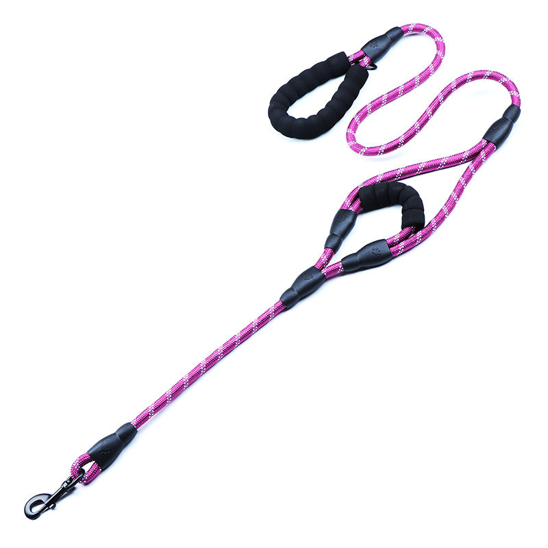 KFX-8809661 Nylon Woven Dog Walking Traction Belt - Scalable, Multiple Colors Available