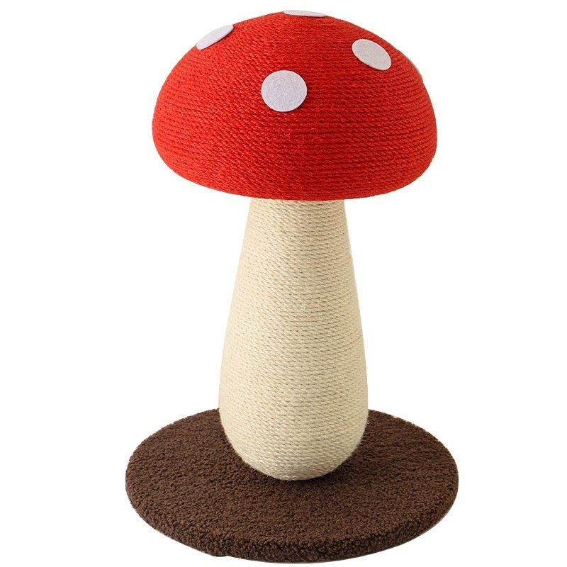 KFX-8810045 Mushroom Cat Climbing Frame with Sisal Scratch Post - Japanese Style Design