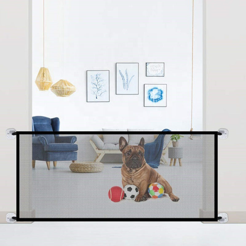KFX-8811453 Portable Folding Pet Isolation Net - Nylon Material, 1.1m & 1.8m Options, Compact Design