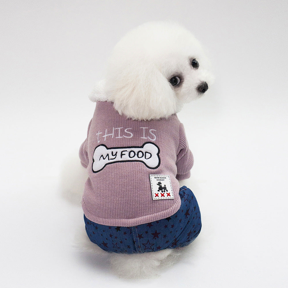 KFX-8814269 Comfortable Cotton Pet Clothing - Stylish and Durable Dog Apparel