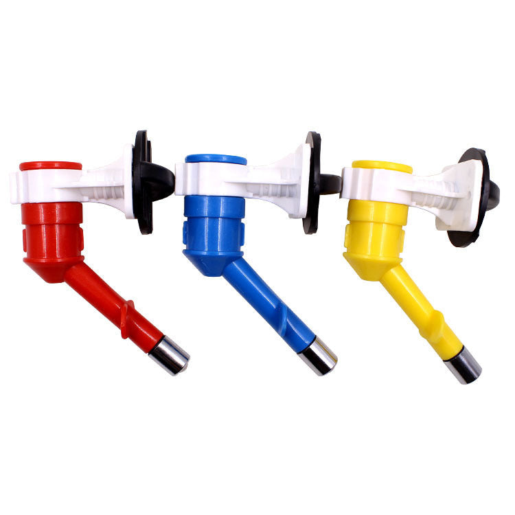 KFX-8815677 Hanging Drinking Fountain for Pets - Stainless Steel Head, Available in Multiple Colors
