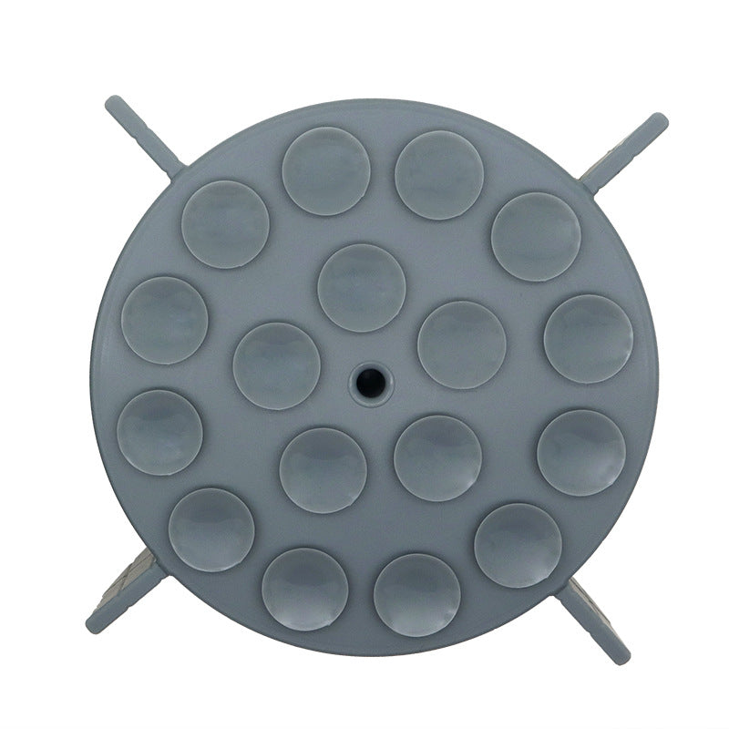 KFX-8815805 Suction Cup Feeding Bowl for Cats and Dogs, Anti-Overturning Silicone Design, Small and Large Sizes Available