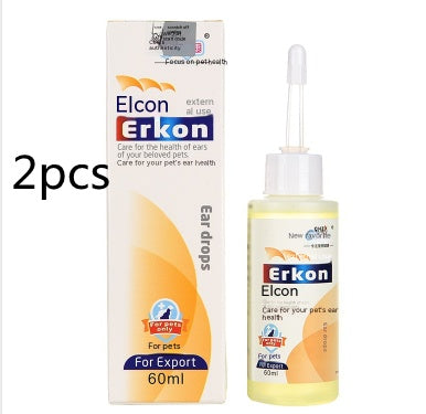 KFX-8817469 Pet Ear Cleaning and Deodorizing Oil - 60ml and 120ml Options Available