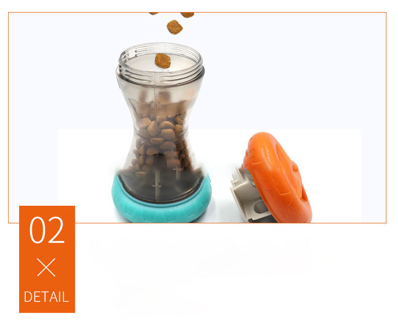 KFX-8818237 Bite-Resistant Pet Feeder Ball for Dogs and Cats - Interactive Slow Feed Toy