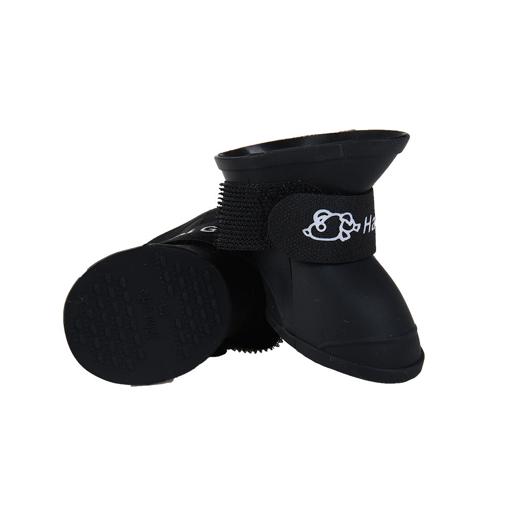 KFX-8822205 Soft Silicone Waterproof Pet Shoes in Multiple Colors