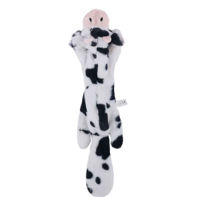 KFX-8823997 Soft Plush Dog Imitation Animal Skin Sound Toy - 45cm with BB Call Sounder