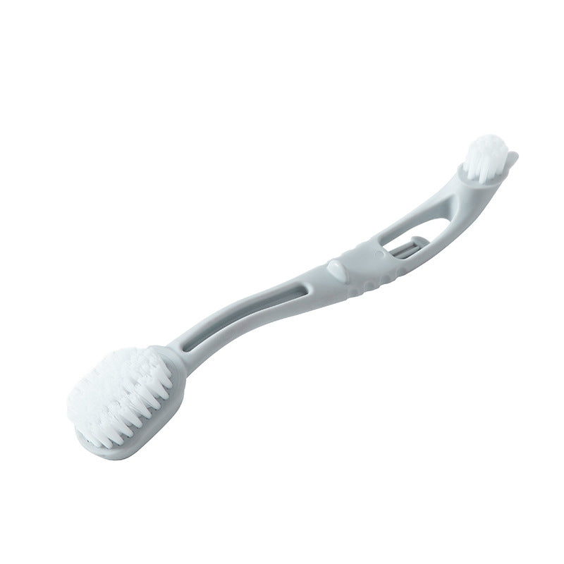KFX-8826941 Bird Cage Cleaning Tool with Long Handle and Dual Brush Heads - Essential Accessory for Easy Maintenance
