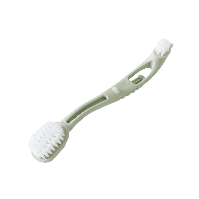 KFX-8826941 Bird Cage Cleaning Tool with Long Handle and Dual Brush Heads - Essential Accessory for Easy Maintenance