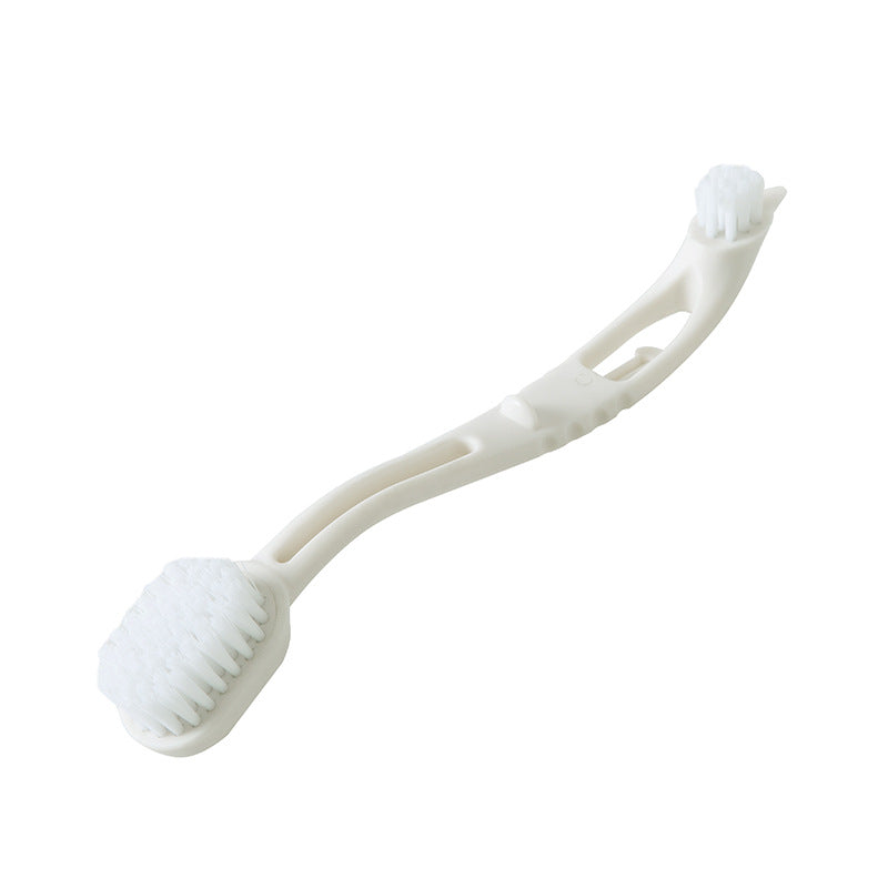 KFX-8826941 Bird Cage Cleaning Tool with Long Handle and Dual Brush Heads - Essential Accessory for Easy Maintenance
