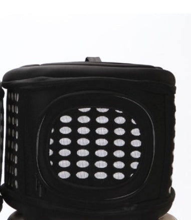 KFX-8827581 EVA Portable Collapsible Pet Backpack - Breathable Dog Carrier - 45x38x32cm - Available in Black, Pink, Champagne, Gray