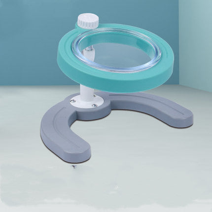 KFX-8831293 Durable Single Bowl Dual-Use Feeder in Pink and Mint Green for Pets