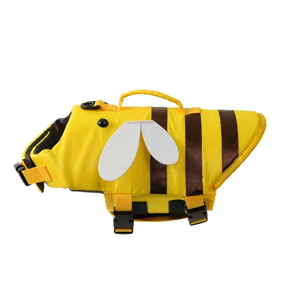 KFX-8834365 Reflective Dog Life Vest for Safety, Adjustable Swim Jacket for Pets