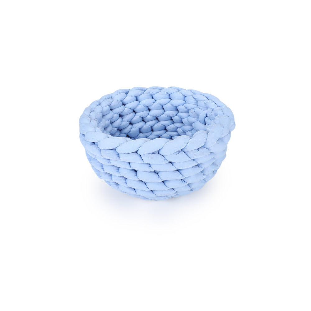 KFX-8835133 Hand Woven Cotton Pet Nest - Machine Washable, Various Sizes & Colors