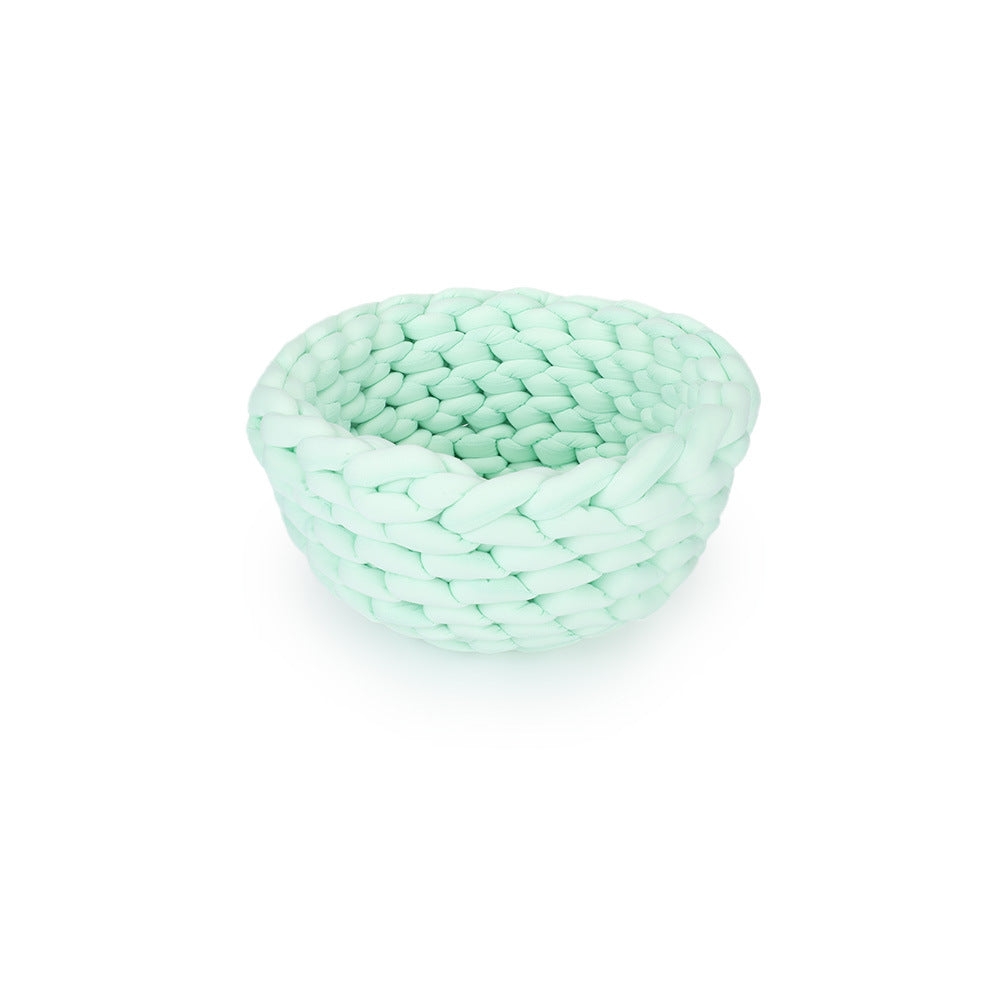 KFX-8835133 Hand Woven Cotton Pet Nest - Machine Washable, Various Sizes & Colors