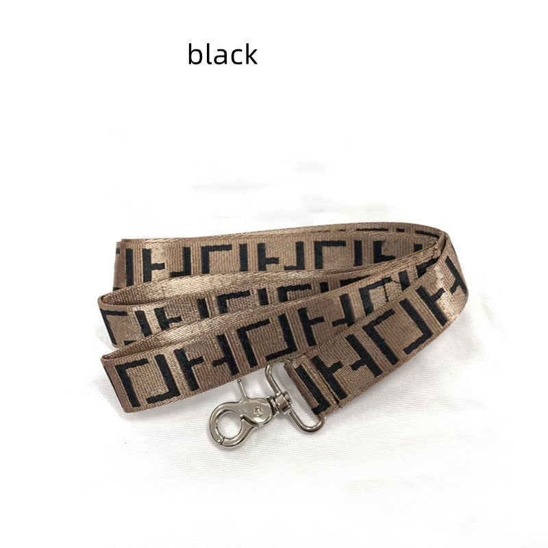 KFX-8836669 Brown Dog Collar with Leash Set for Small and Medium Breeds