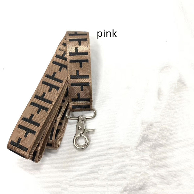 KFX-8836669 Brown Dog Collar with Leash Set for Small and Medium Breeds