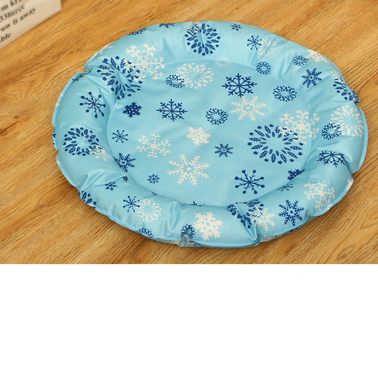 KFX-8836925 Pet Ice Nest Cooling Pad - Available in Square and Round Sizes for Comfort and Relief