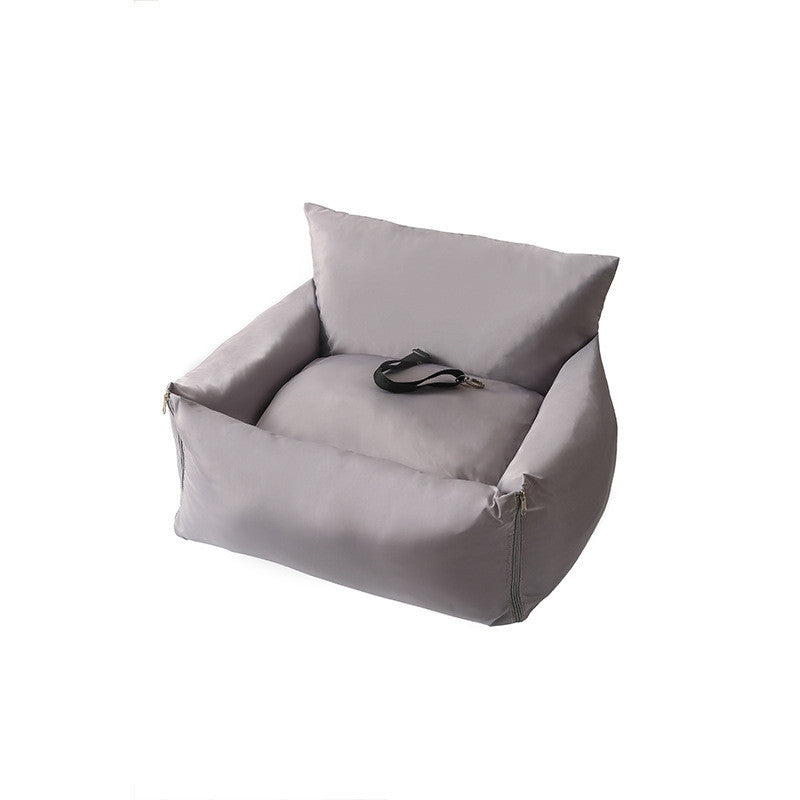 KFX-8844477 Waterproof Pet Mat for Cats and Dogs - Thick Reversible Cushion in Light Gray, Leather Powder or Army Green