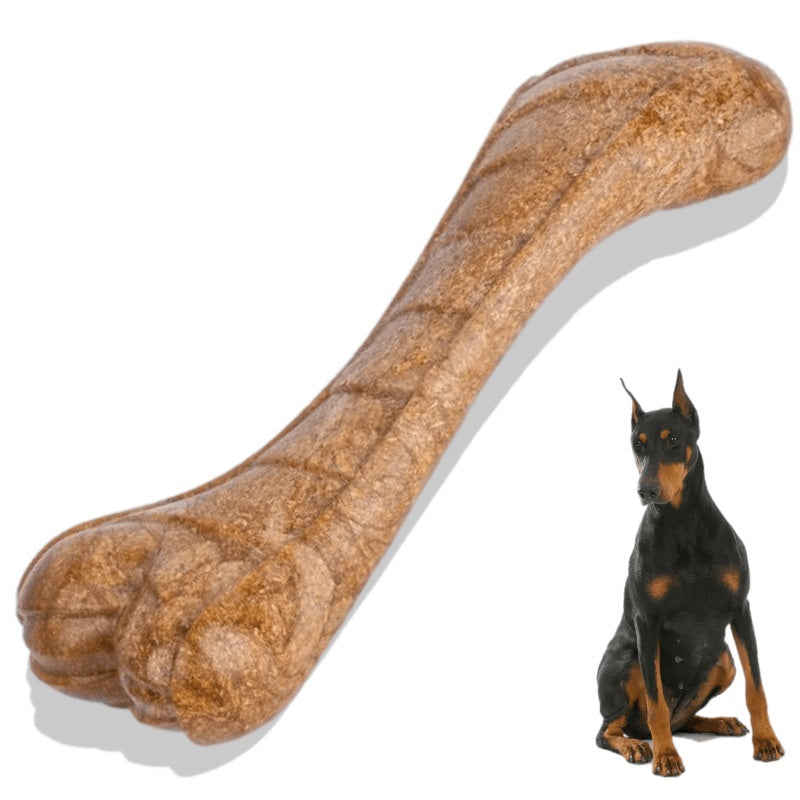 KFX-8853181 S-Shaped Wood Powder Dog Chew Toy for Teeth Cleaning and Molar Care