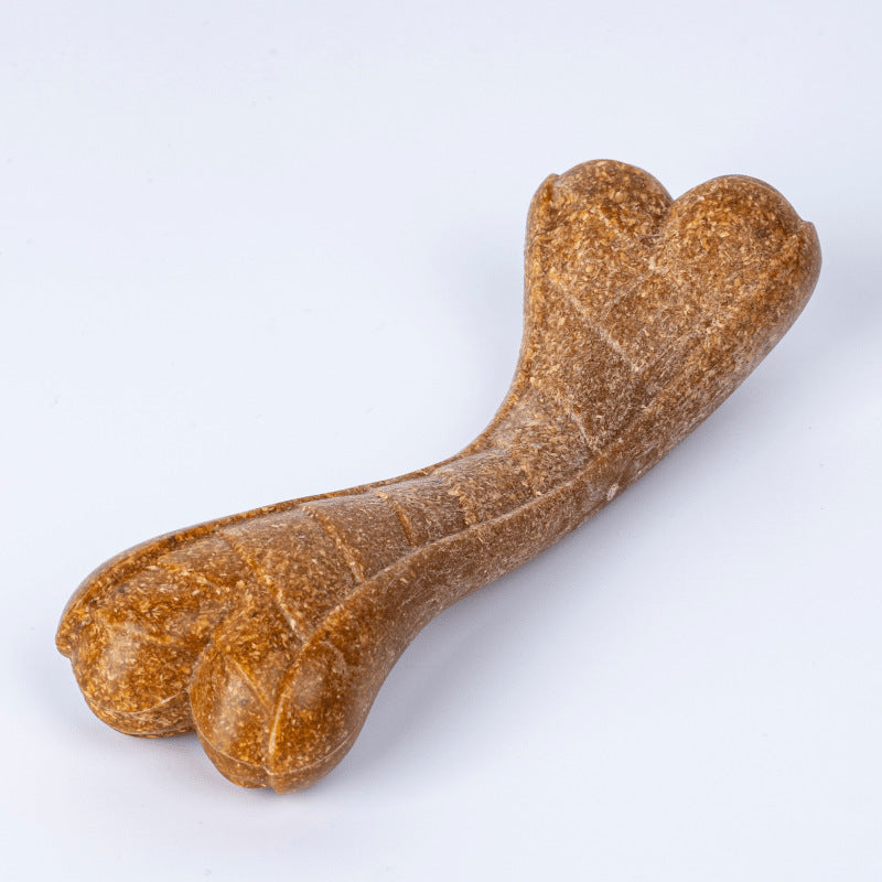 KFX-8853181 S-Shaped Wood Powder Dog Chew Toy for Teeth Cleaning and Molar Care