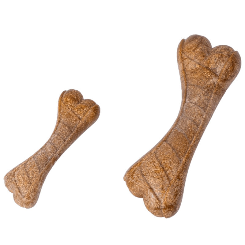 KFX-8853181 S-Shaped Wood Powder Dog Chew Toy for Teeth Cleaning and Molar Care