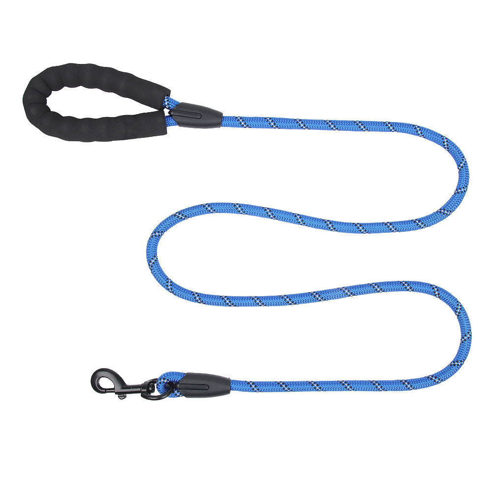 KFX-8857917 Reflective Nylon Dog Leash in Multi-Color for Medium and Large Breeds