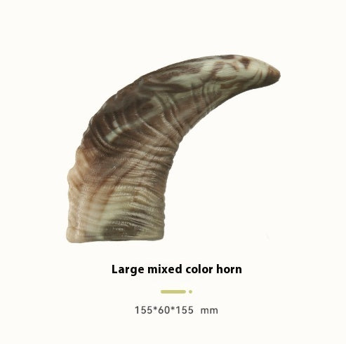 KFX-8862525 Ox Horn Chewing Toy for Dogs - Durable TPU Teeth Grinding Rods