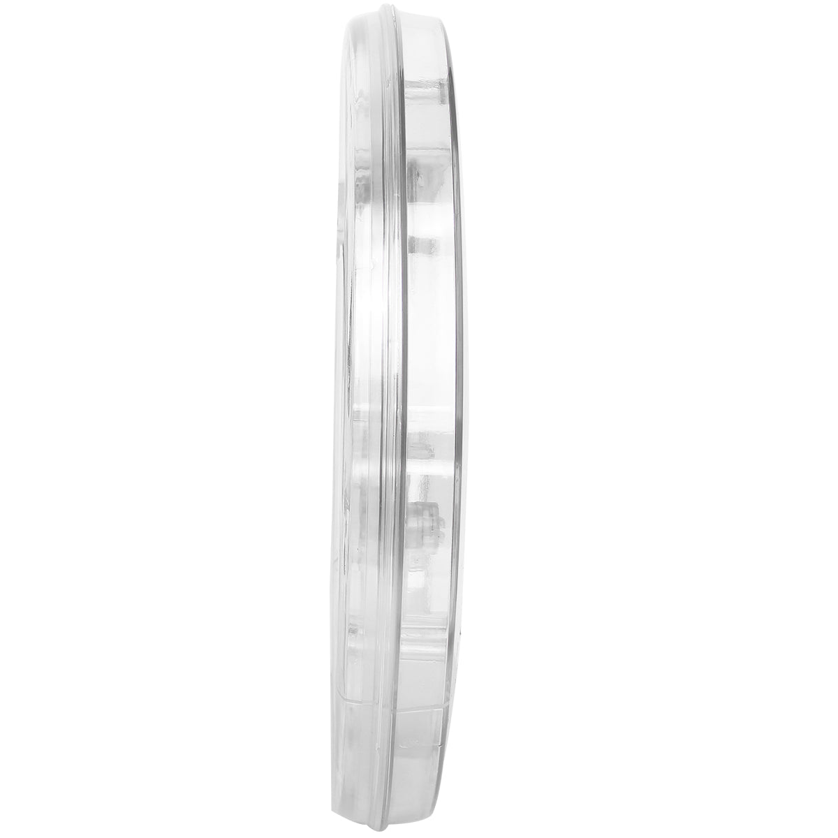 KFX-8867133 Transparent Plastic Cat and Puppy Door with Rotary Switch and 4 Locking Channels - Indoor Use