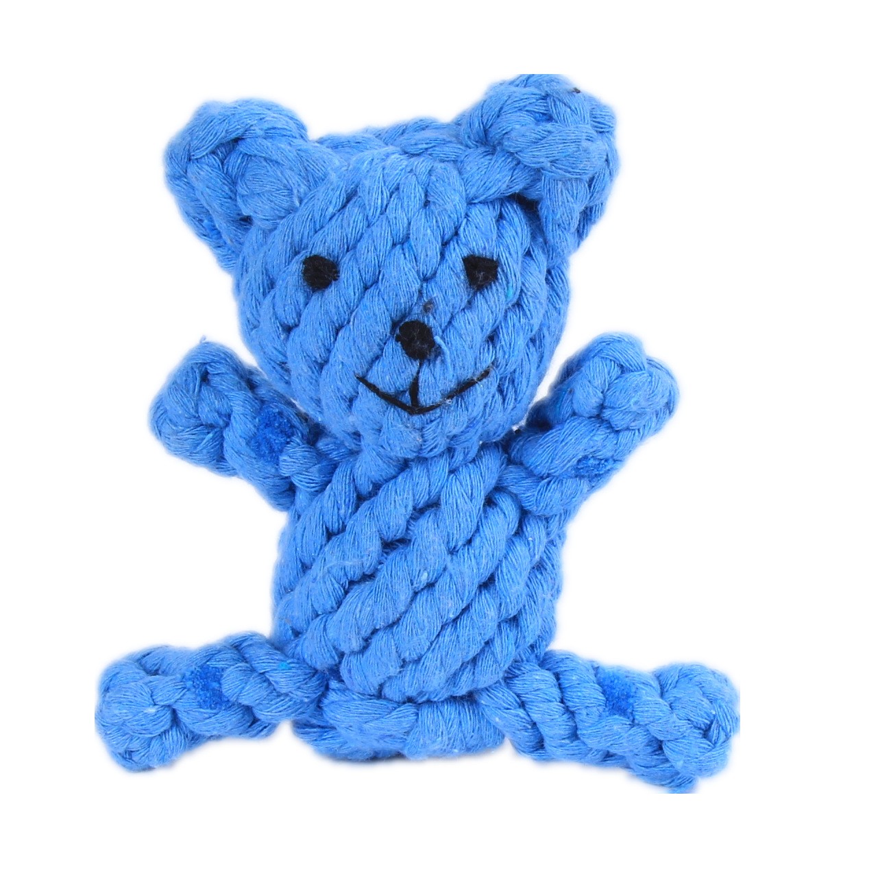 KFX-8870461 Cotton Rope Animal Chew Toy for Dogs - Giraffe, Hippo, Elephant, Duck, Bear, Tiger, Turtle, Alligator, Lion, Squirrel, Octopus, Dinosaur
