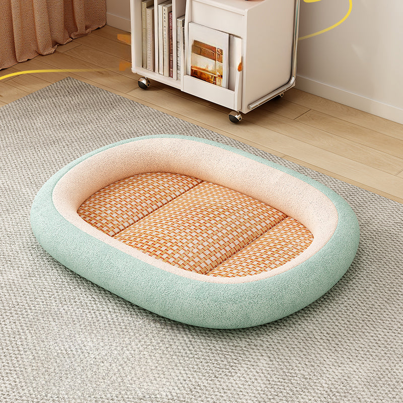 KFX-8871485 Pet Supplies Summer Cool Nest Removable and Washable Cotton Pet Bed