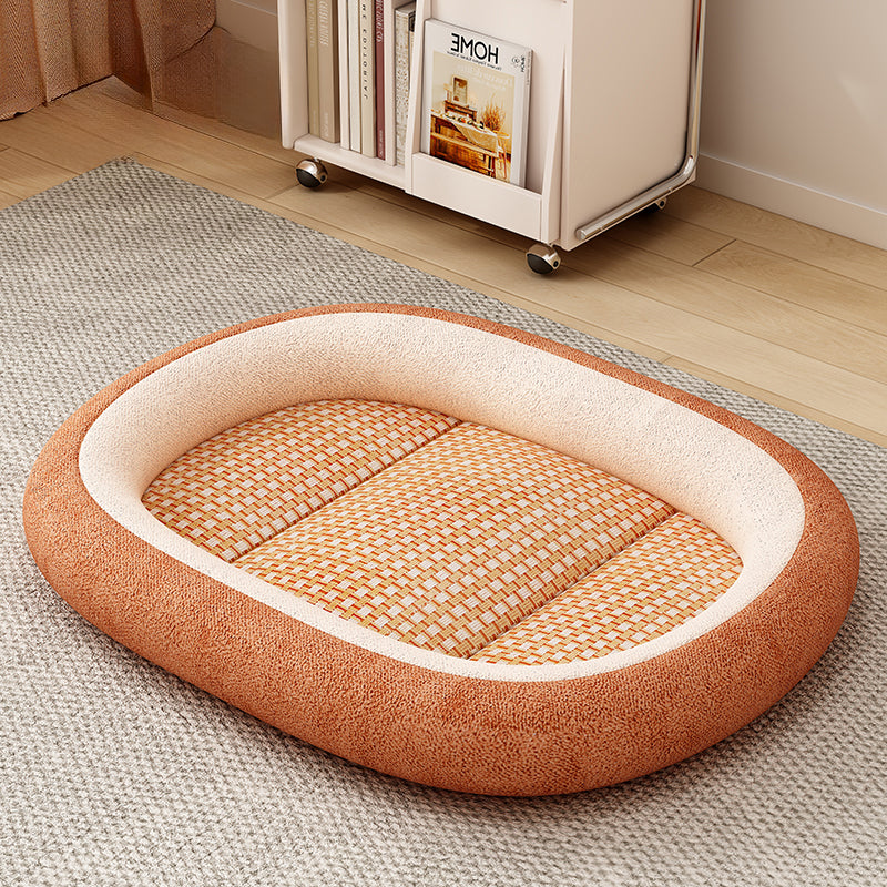 KFX-8871485 Pet Supplies Summer Cool Nest Removable and Washable Cotton Pet Bed
